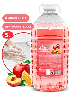Жидкое мыло "Milana эконом" (Fresh Fruits) ПЭТ 5кг 125806