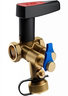 Клапан баланс. Ballorex V  Ду15 р/р Py25, Kvs1,71 со сливным краном и измер. ниппелями