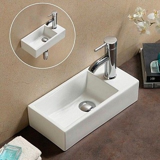 Умывальник фигурный 9048 DL MELANA