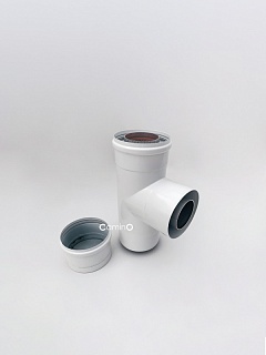 Т-образный конденсатоотводчик Ø 60/100 TR.6060 