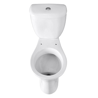 Унитаз-комп "Виктория" тарельчатый белый  с арм., сид., креп (Воротынск) 