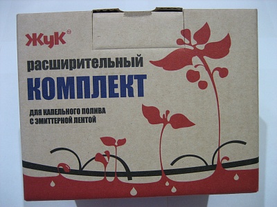 Капельный полив "Жук" расширительный комплект для эмиттерной ленты 6м