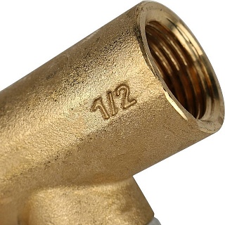 Тройник настенный 16х1/2 для металлопластиковых труб прессовой 	SFP-0015-001216 STOUT