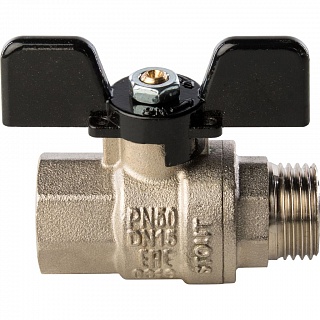Кран шар. полнопроходной баб. ВН 1/2" (SVB-0004-000015) STOUT 