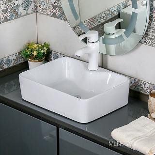 Умывальник фигурный 7291Х MELANA
