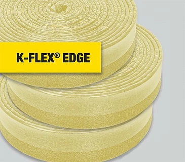 Лента демпферная K-FLEX EDGE AD 8*100-10 (толщ.8мм, ширина 100мм, дл.10м, самокл.) 