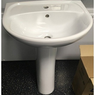 Умывальник "CAPRI"с/о 55 см (кроншт.1-й вел.) 