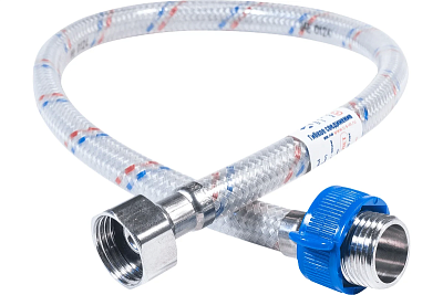 Подводка вода 1,2 1/2 г/ш, ЦС (ГП002013) нейлоновая оплетка