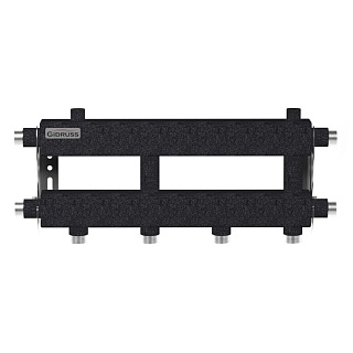 Модульный коллектор MK-60-3D (2 вниз, 1 в сторону)(Pmax=60 кВт, G 3/4", 3 x 1" ) ст. 09Г2С EPP