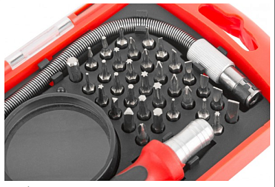 Отвертка с битами для точных работ КУРС (56184)