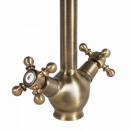 Смеситель для кухни, Sam, бронза, IDDIS, SAMBRJ0i05