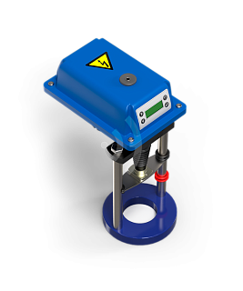 Электропривод ВЭП-225М-2700/63-20-220В ВОГЕЗ (для ВКСР Ду50...100) с контроллером и дисплеем