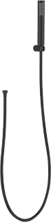 Набор д/душа BelBagno "UNO" (лейка, шланг, держатель) черный UNO-DFS-NERO