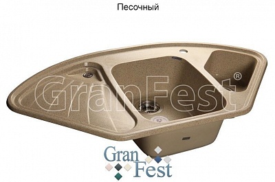 Кухонная мойка Granfest Corner GF-C1040E