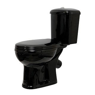 Унитаз-комп "Дора " черный в комплектеСт.Оскол )