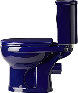 Унитаз-комп "Ирида " синий в комплекте(Ст.Оскол )