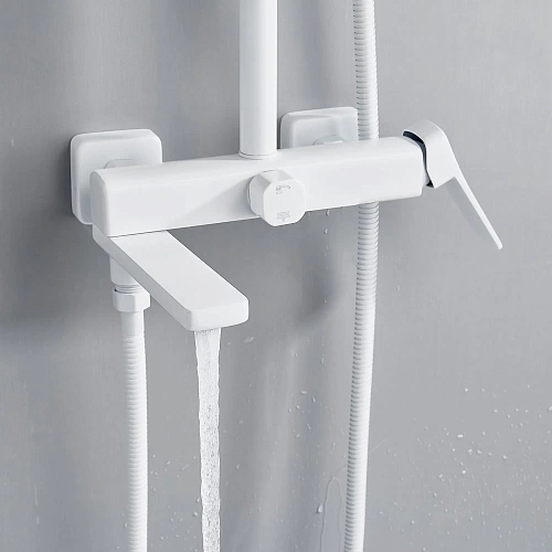 Душ. система SHEVANIK белая мат. S9936C