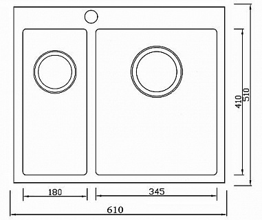 Кухонная мойка Seaman Eco Marino SMB-6151DLS
