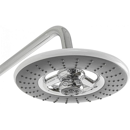 BRIMIX Душ.система хром с полочкой и крючками (3084)