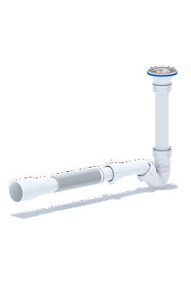 Сифон 1 1/4х32 для БИДЕ с трубой 32х40/50 Ани пласт BD1016 (15)