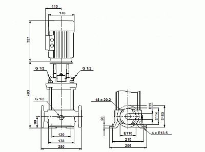Насос CR 10-06 (2,2 кВт, 3х400V) 96501215