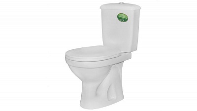 Унитаз-комп "Суперкомпакт" белый ВЫПУСК В ПОЛ  с сиден. и армат. (Ст.Оскол )