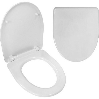 Сиденье д/унитаза SANITA Формат, Эталон пластик (Самара) СУ 80.07.80С/ WS0111 (14)