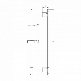 Стойка д/душа IDDIS Mirro MIR6940i17