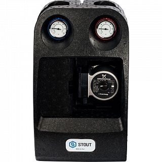 Группа насосная с 3-х ход. привод.смесит. 1 1/4" и насосом Grundfos UPSO 32-65 (SDG-0007-003202) STOUT