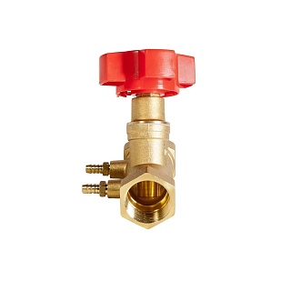 Клапан балансировочный ручной латунь Ду 20 RSV54 G3/4" Ру16 Тмакс=110 оС ВР Kvs=5,7 м3/ч REON (020RSV54) (136544)