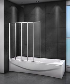 ШТОРКА НА ВАННУ CEZARES RELAX-V-5 120/140-C-Bi