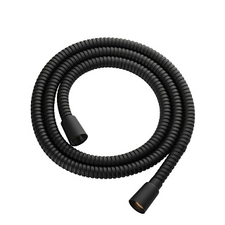 Шланг для душа 150см имп.*имп. черный AGD 22.112BM 150 P