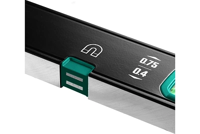 Уровень KRAFTOOL 1000мм с зеркальным глазком, 34781-100