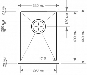 Кухонная мойка Seaman Eco Marino SME-330