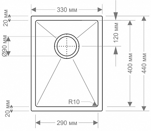 Кухонная мойка Seaman Eco Marino SME-330