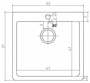 Кухонная мойка Seaman Natural SMC-5351V Antique