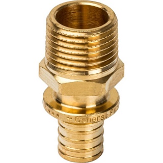 Переходник с нар. резьбой 16х1/2" (10/120) (SFA-0001-001612) STOUT