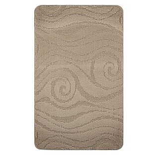 Коврик для ванной КЛАССИК 55х90см бежевый (00323)