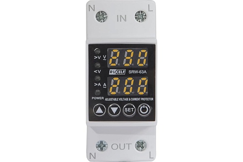 Реле напряжения RUCELF SRW-63A