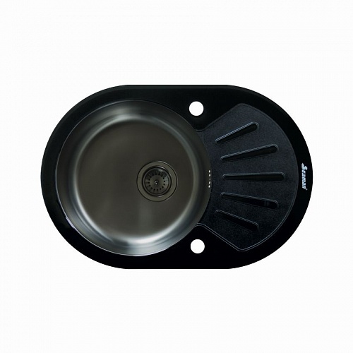 Кухонная мойка Seaman Eco Glass SMG-730B Gun (PVD)