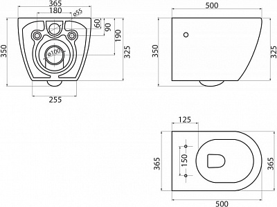 Унитаз подвесной Belbagno "SFERA-R" ВB513CH с сидением BB105SC АКЦИЯ!!