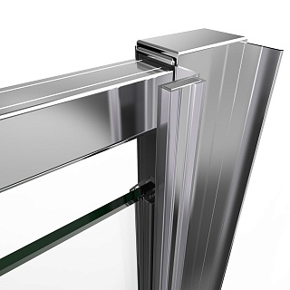 Дверь для душа Vincea Intra VDP-1I8090CL 800/900 распашная  хром,стекло прозрачное