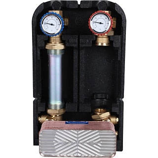 Группа насосная с теплообменником 28 пластин, без насоса в теплоизоляции (SDG-0038-282501) STOUT