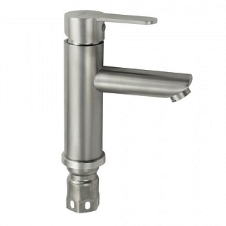 MAGNUS Смеситель д/раковины, литой корпус , нерж ст 304 код 9149