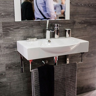 Умывальник "INFINITY-65"+кронштейны+полотенцедержатель (Самара) 