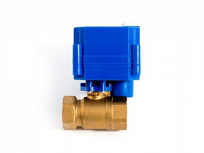 Кран шаровый с электроприводом 3/4" (12V)