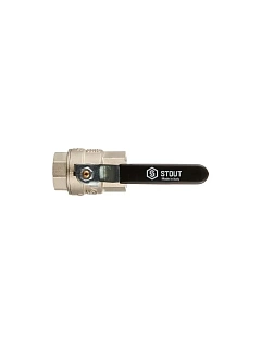 Кран шар. полнопроходной рыч. ВВ 3/4" (20/80) (SVB-0001-200020) STOUT (замена арт.57580)