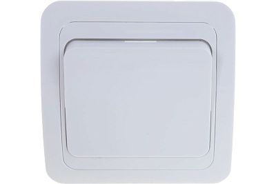 Выключатель 1-кл. СП Валери 10А IP20 бел. UNIVersal B0021 (75133)