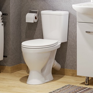 Унитаз-компакт "Формат" (эконом/стандарт) в комплекте (Самара) АКЦИЯ!!