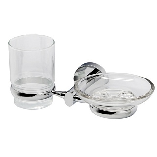 Держатель для стакана и мыльницы WasserKRAFT Rhein K-6226